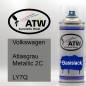 Preview: Volkswagen, Atlasgrau Metallic 2C, LY7Q: 400ml Sprühdose, von ATW Autoteile West.